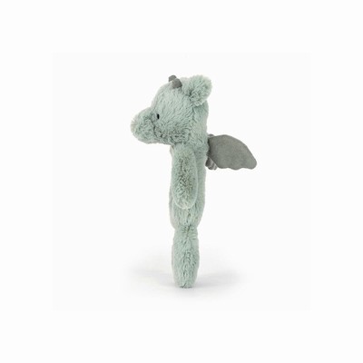 Jellycat Bashful Dragon Ring Rattle New Zealand | SLAYP8934